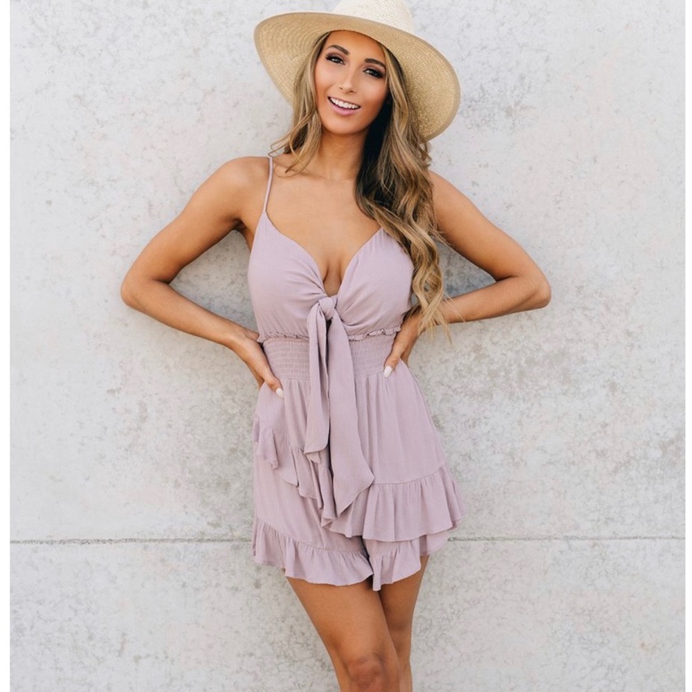 NWOT Lilac Romper